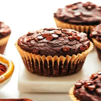 Muffins au chocolat et aux bananes