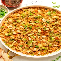 Riz Frit Au Poulet