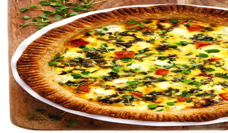 Quiche à la courge musquée