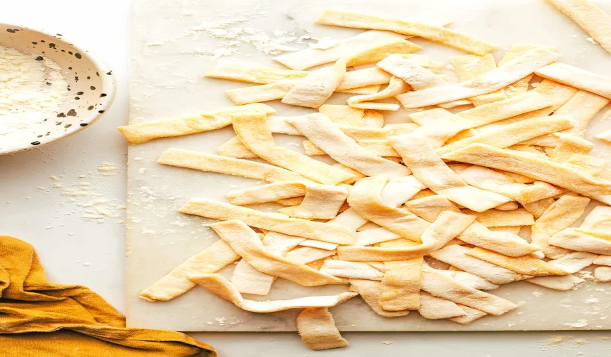 Nouilles aux œufs maison